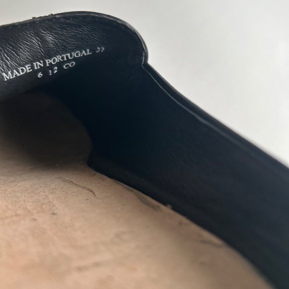 Dansko Black Genuine Leather Rubber Outsole Clogs size EUR 37, US 6.5 - Picture 13 of 13